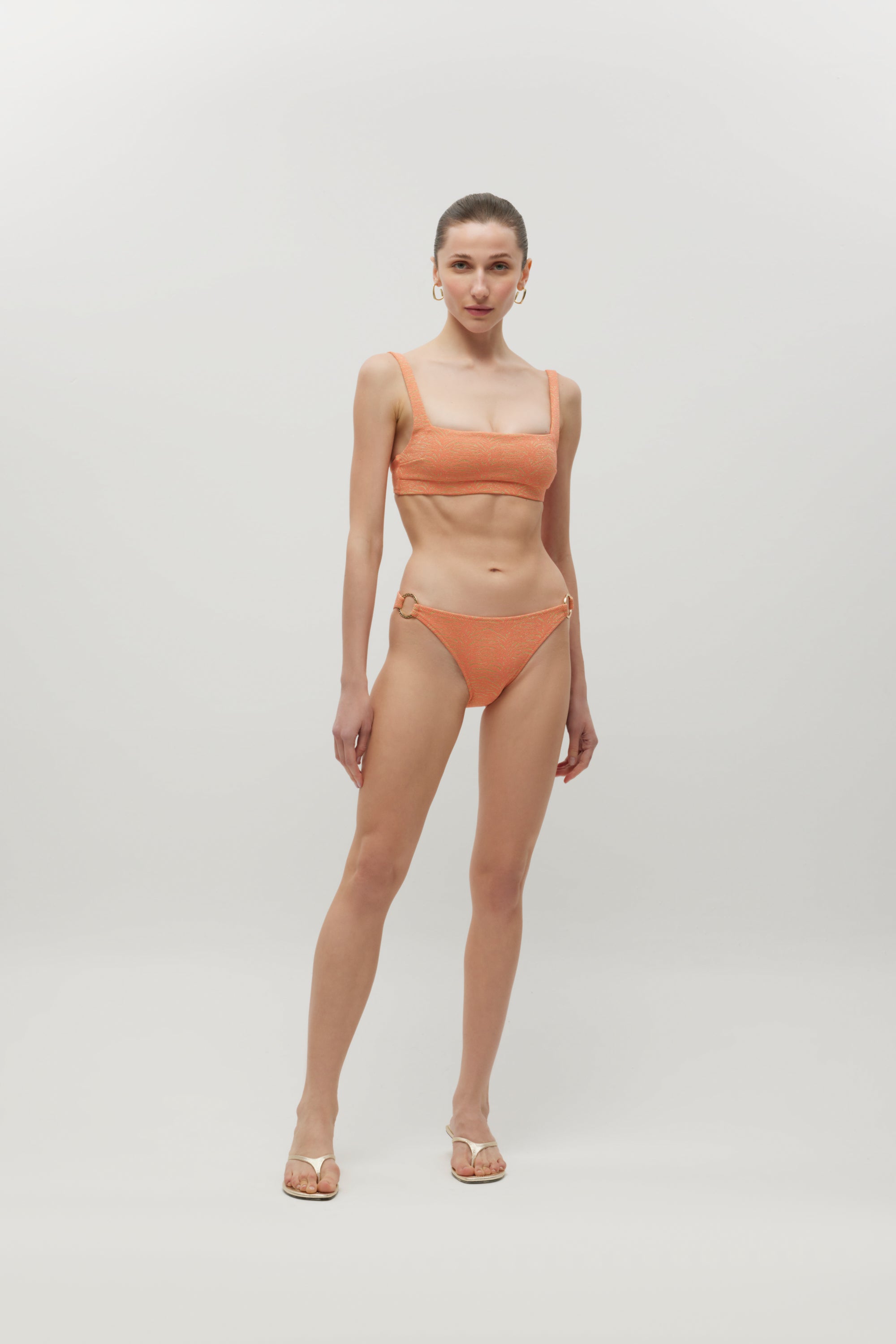 Ninette Somon Shiny Textured Bikini