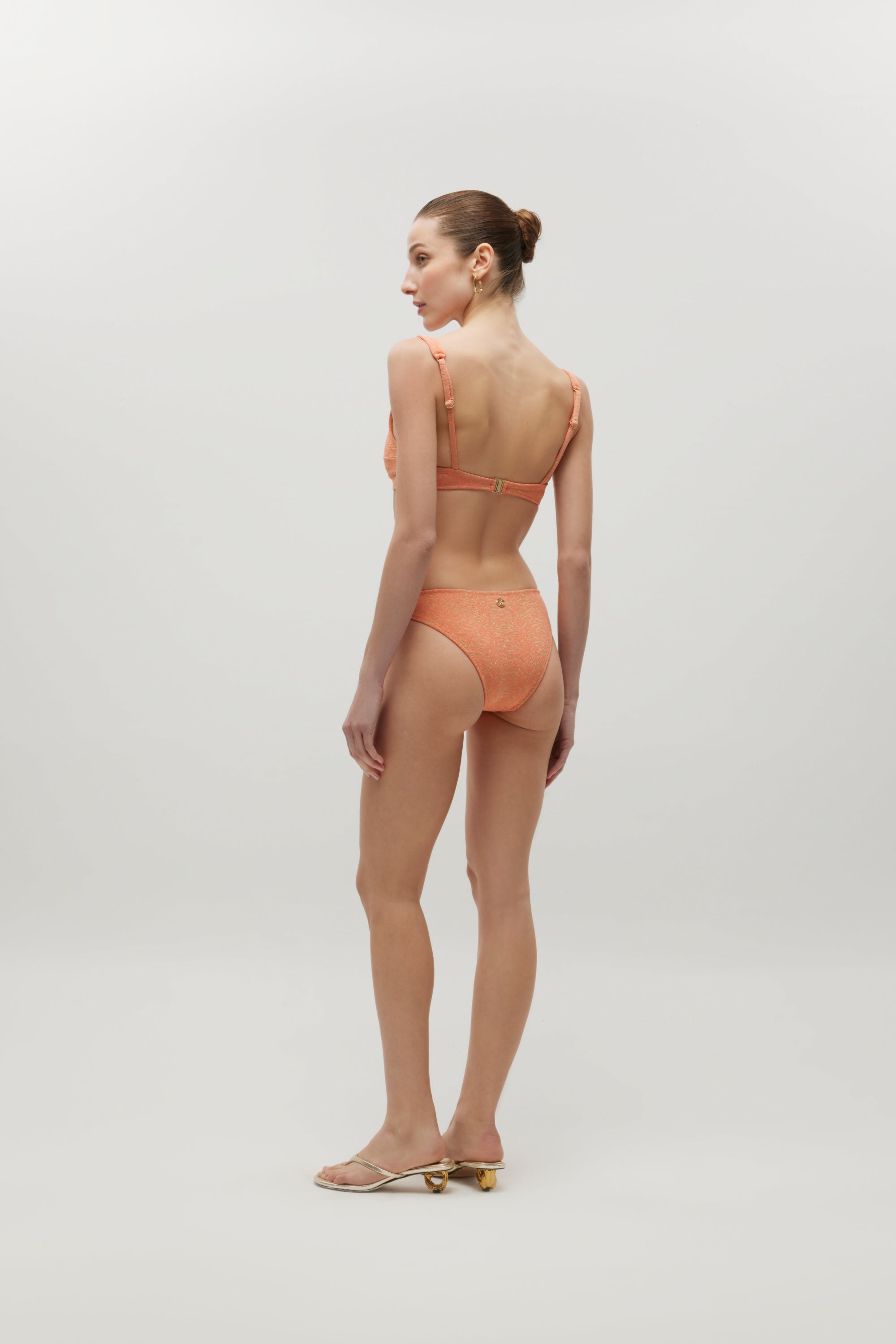 Ninette Somon Shiny Textured Bikini