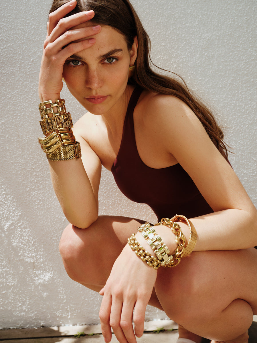 Violetta Brown Swimsuit