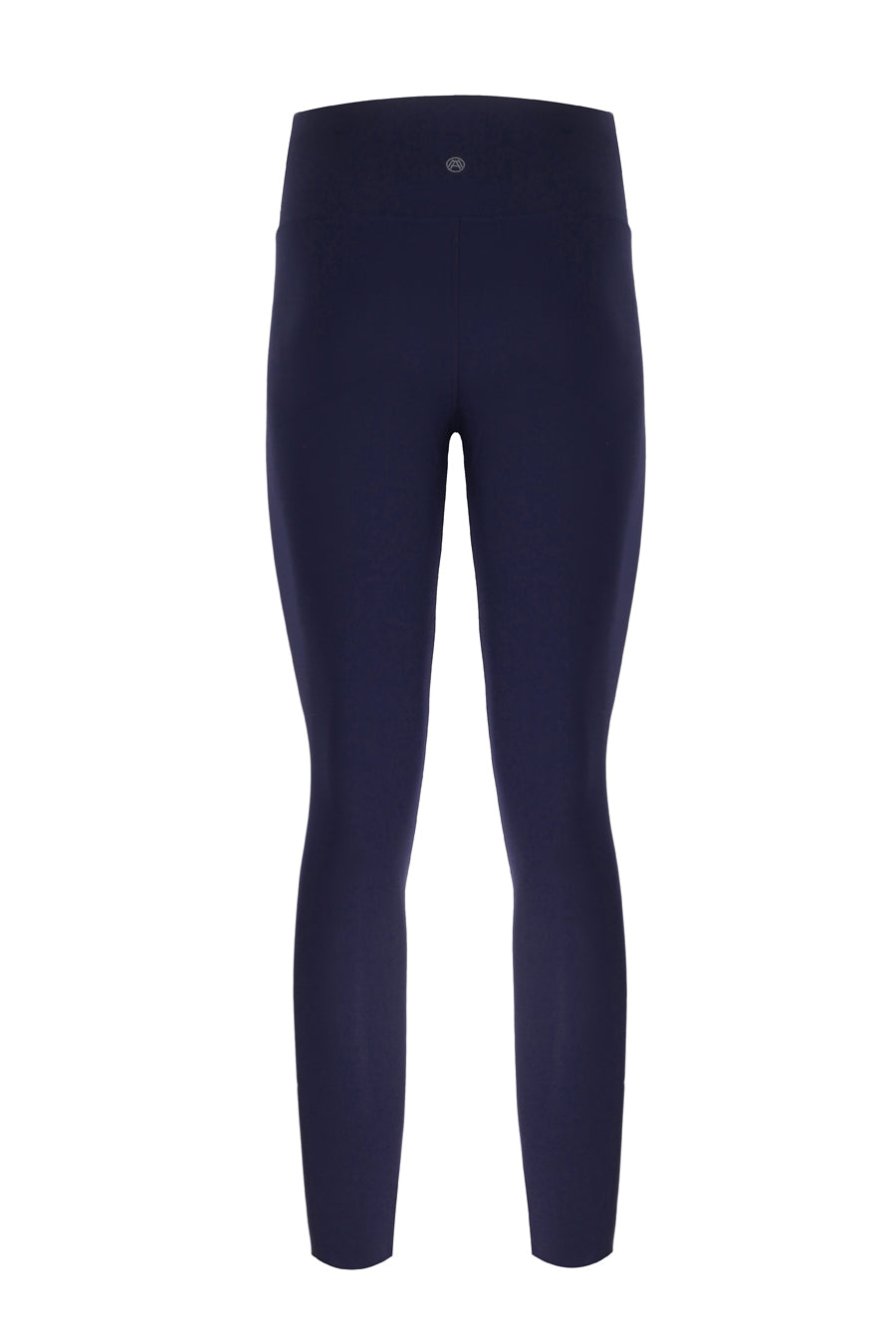 Cross Waist Navy Blue Shaper Matt Leggings