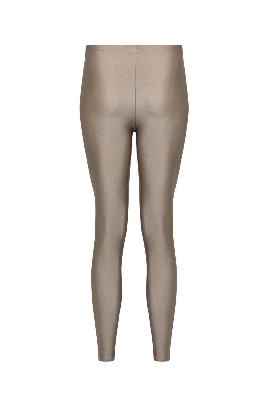Alexandra Taupe Shiny Leggings