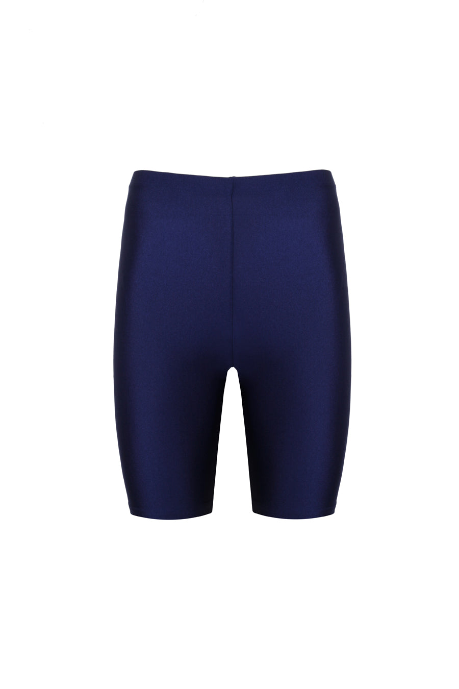 Clara Cobalt Blue Shiny Biker Leggings