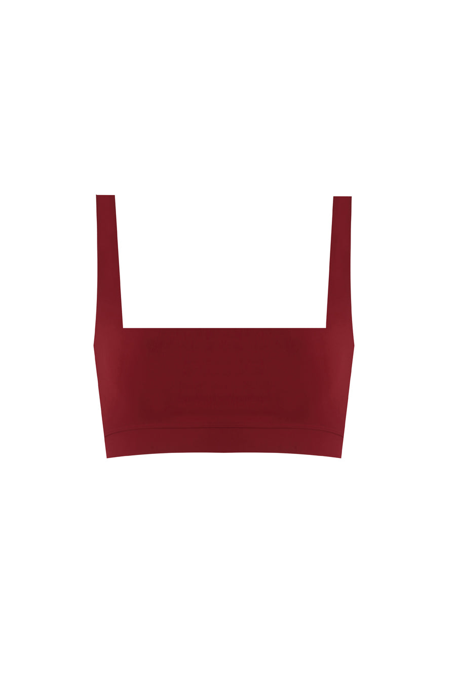 Iris Burgundy Sports Bra
