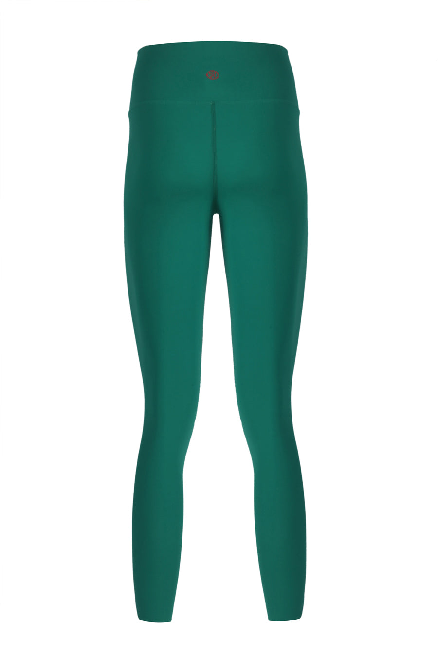 Cross Waist Emerald Green Shaper Matt Leggings