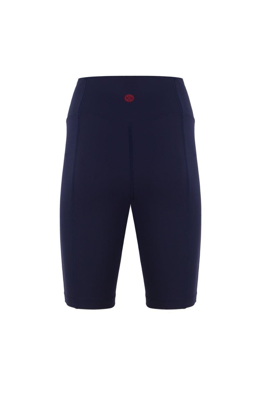 Matt Navy Blue Biker Leggings