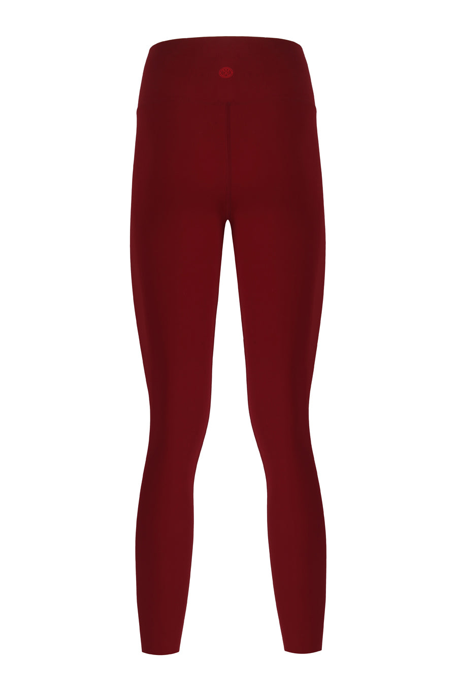 Cross Waist Burgundy Shaper Matt Leggings