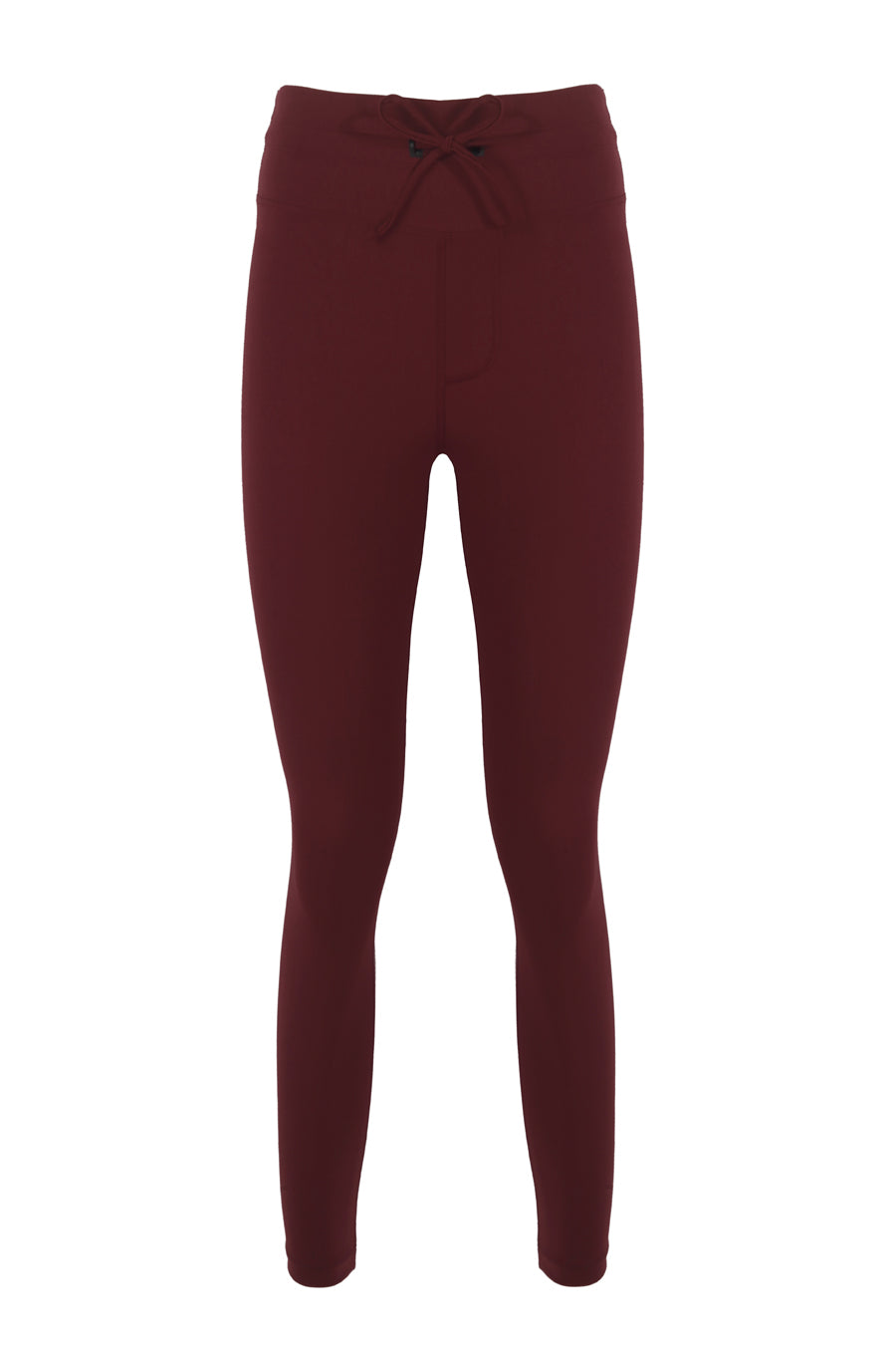 Waistband with Drawcords Brown Shaper Matt Leggings