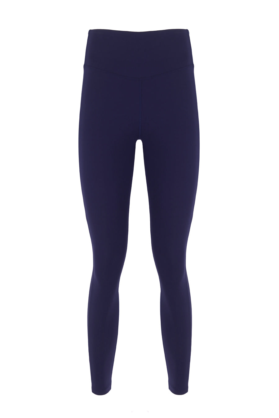 Side Pocket Navy Blue Shaper Matt Leggings