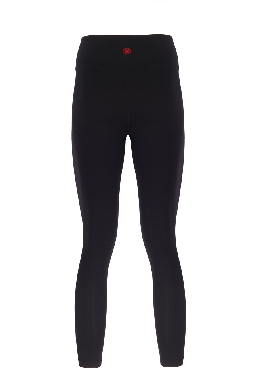 High Waist Basic Black Shaper Matt Leggings