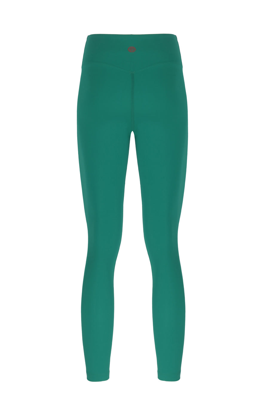 High Waist Basic Emerald Green Shaper Matt Leggings