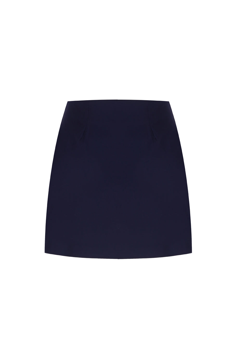 Court Mid-Rise Navy Blue Skirt