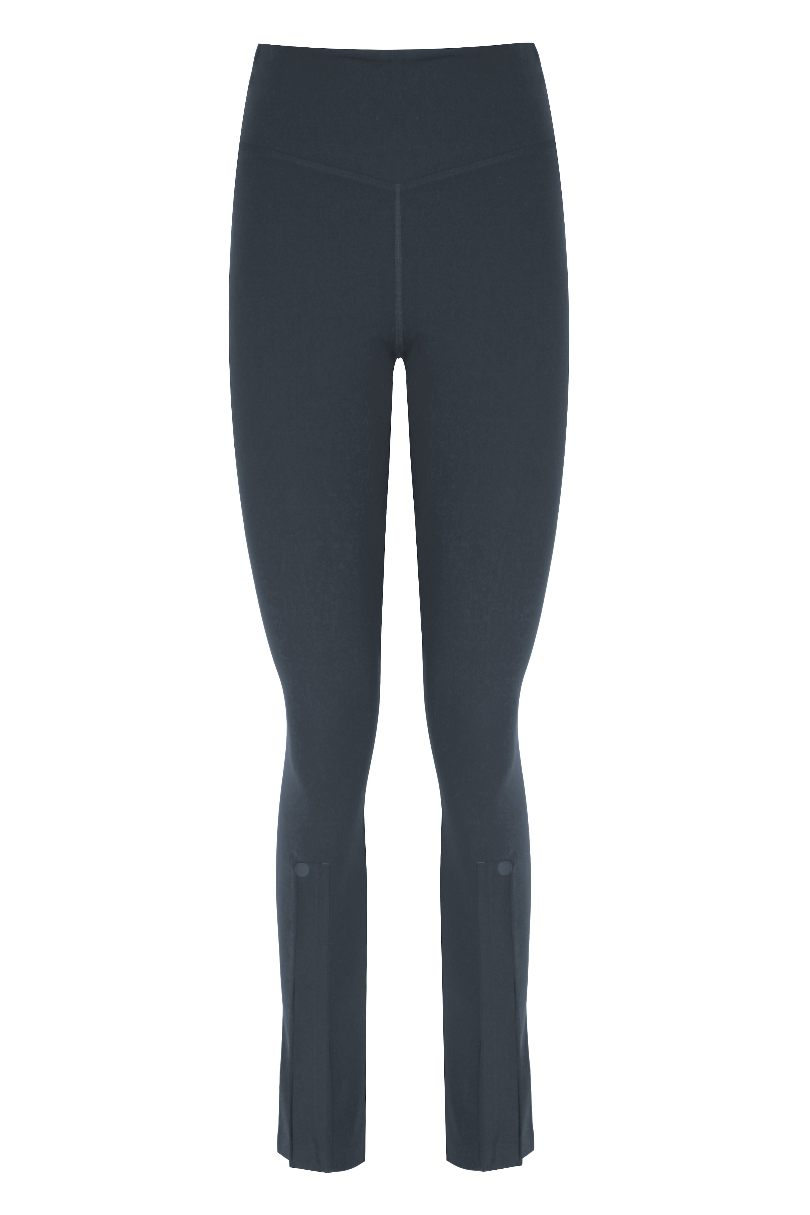 Zipper Ankle Shaper Antracite Gray Matt Leggings