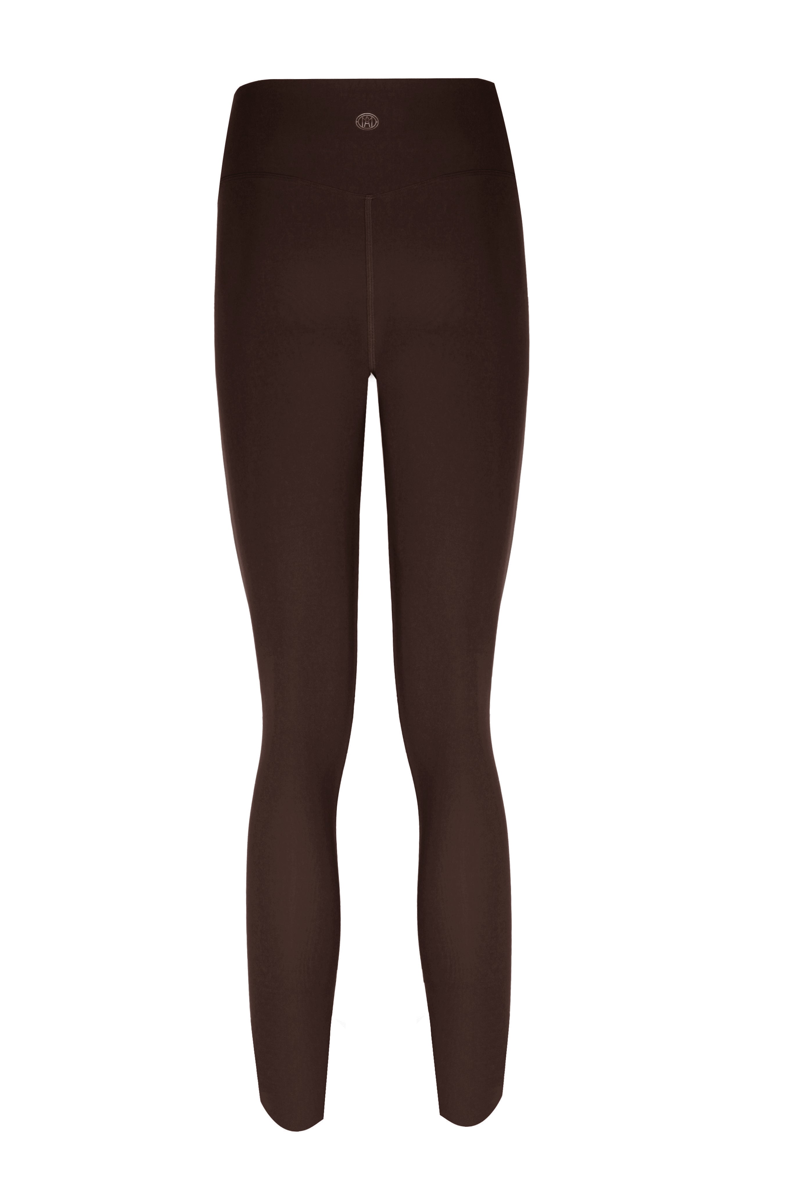 Cross Waist Espresso Shaper Matt Leggings