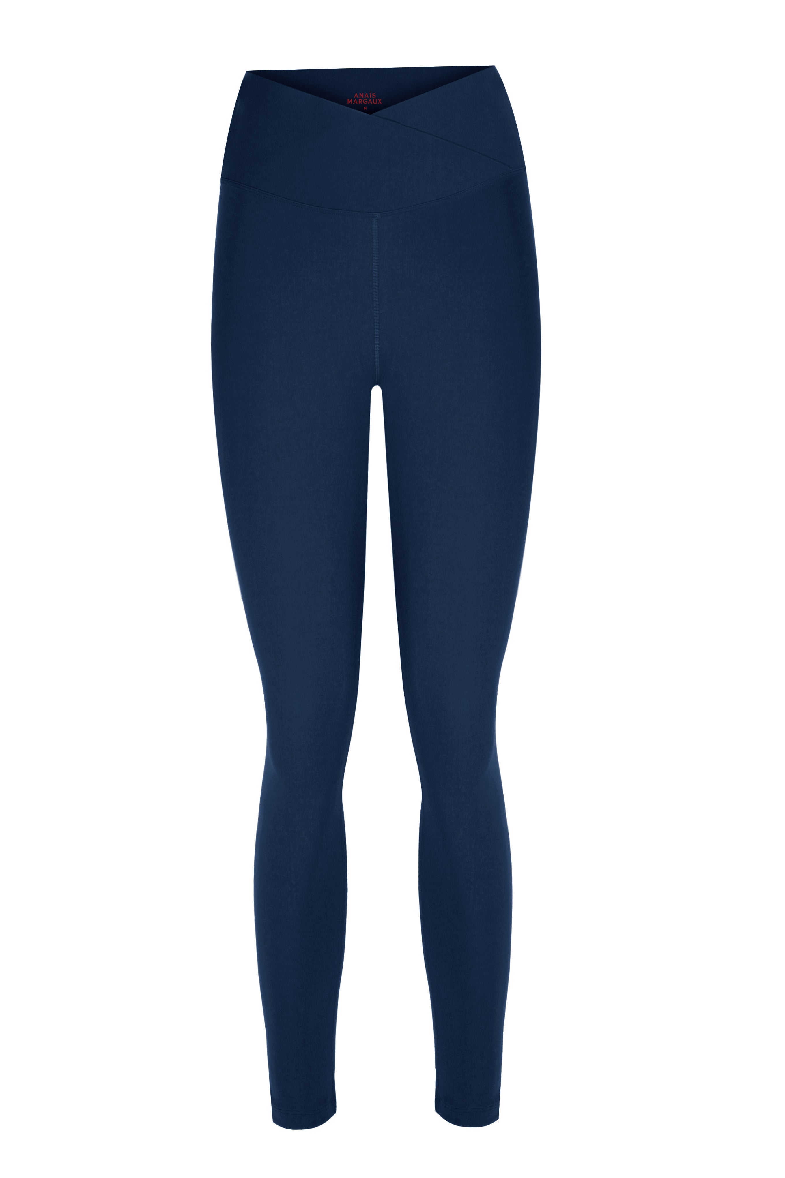 Cross Waist True Navy Shaper Matt Leggings