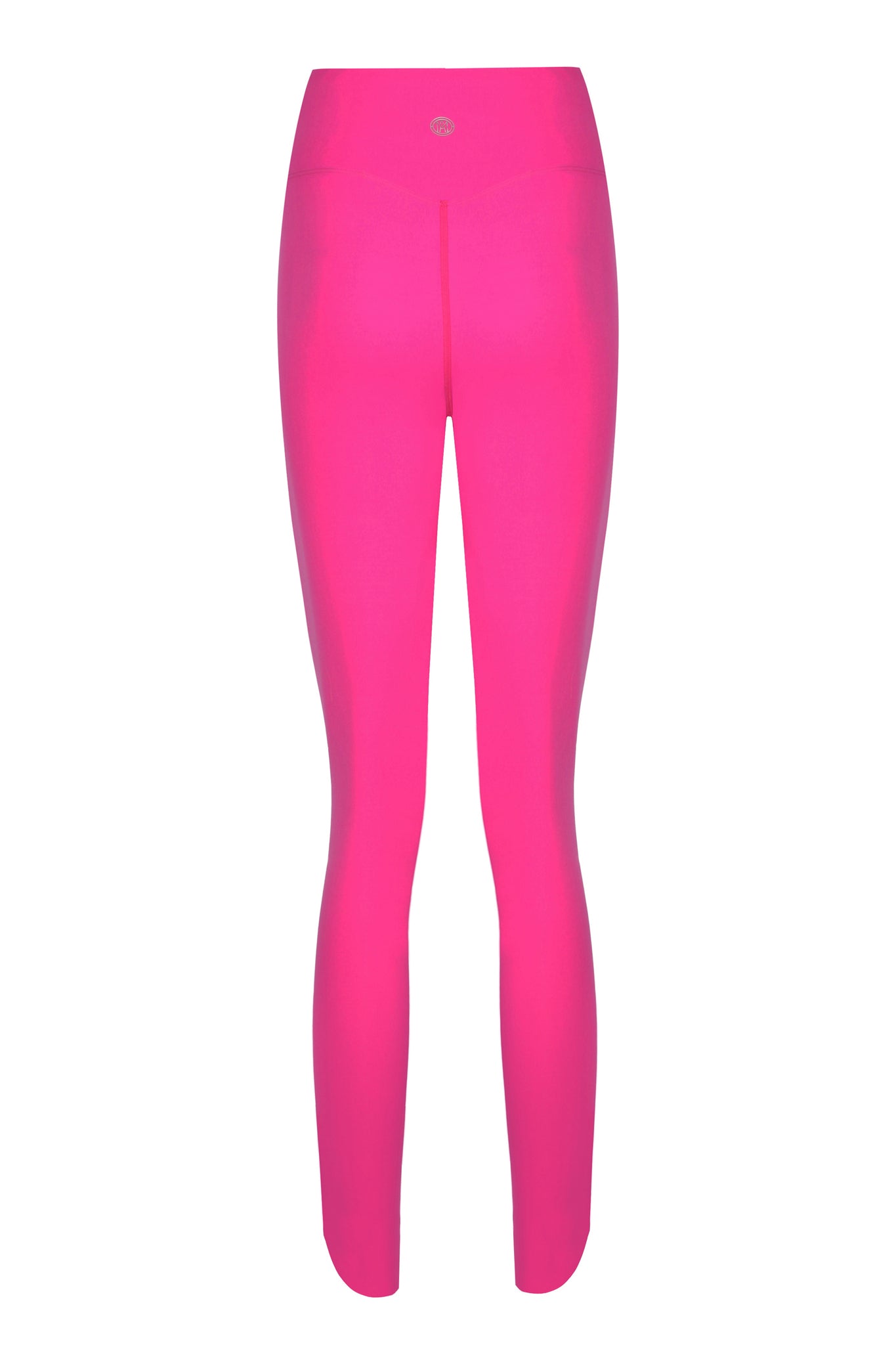 Cross Waist Pink Shaper Matt Leggings