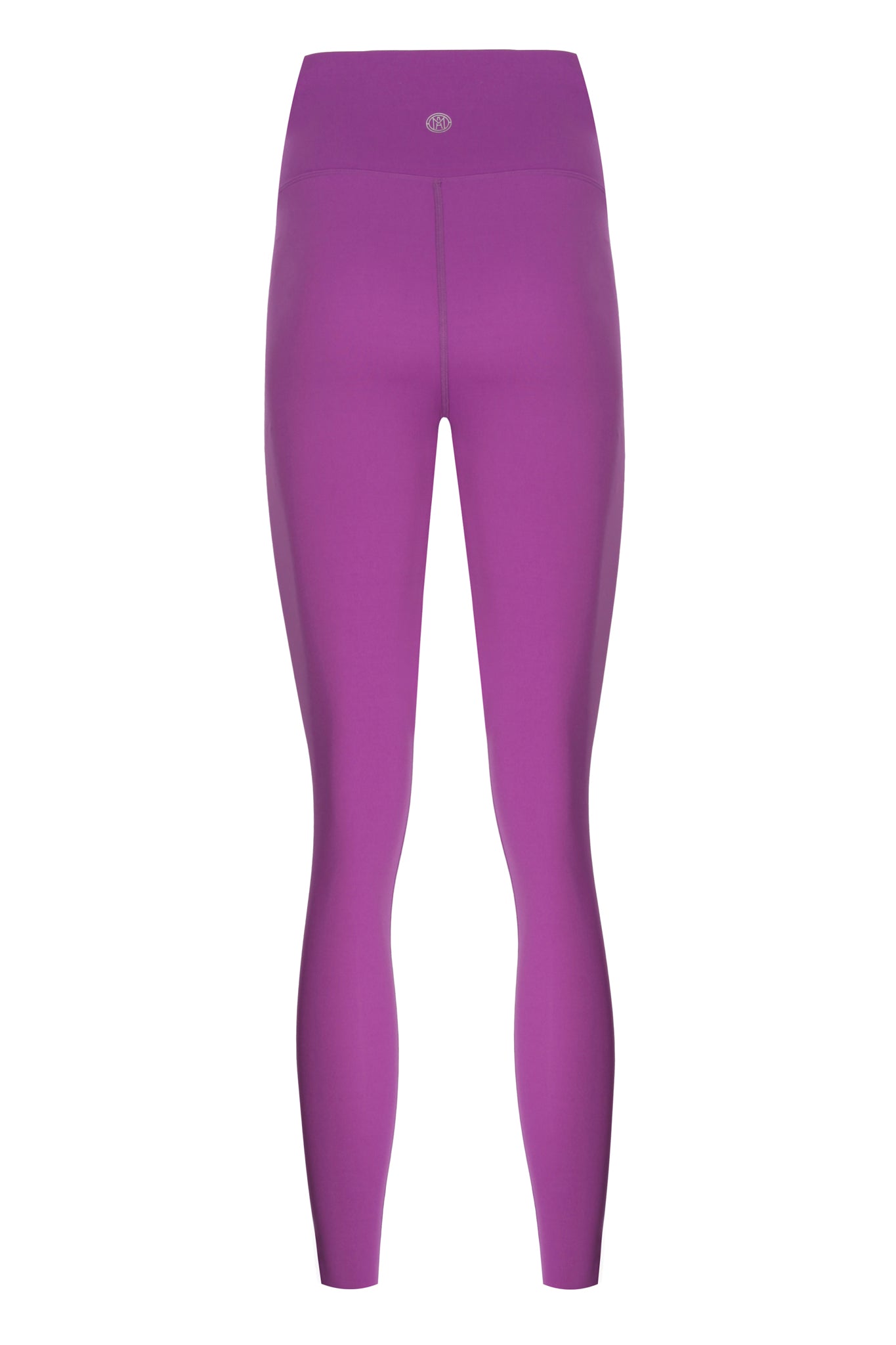 Cross Waist Purple Shaper Matt Leggings