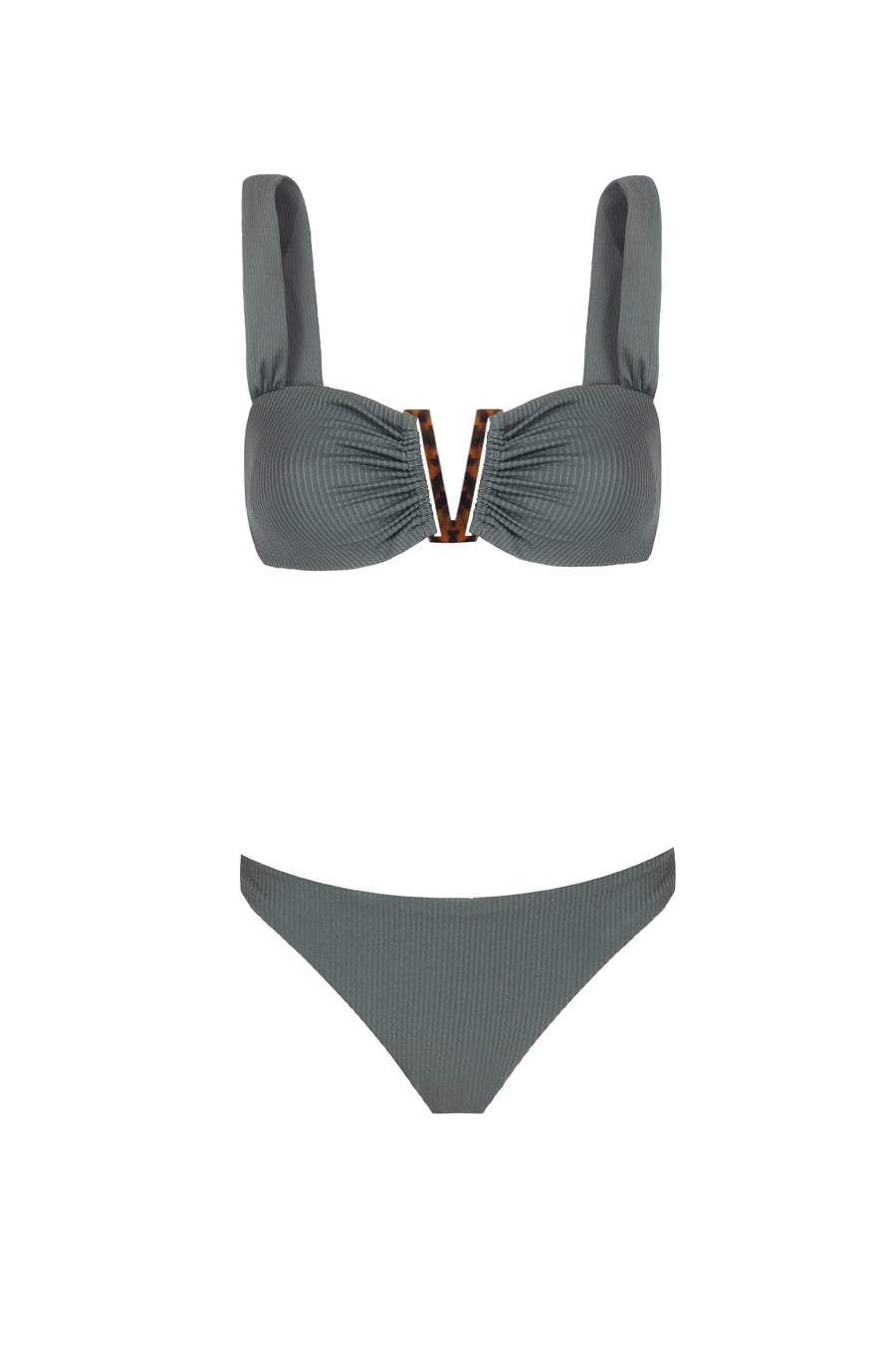 Liana Green Rib Bikini