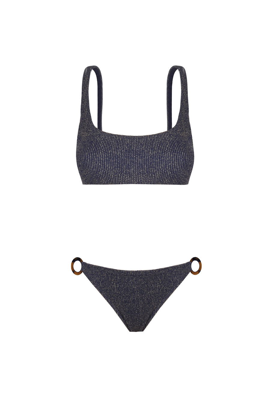 Ninette Navy Blue Sparkly Bikini