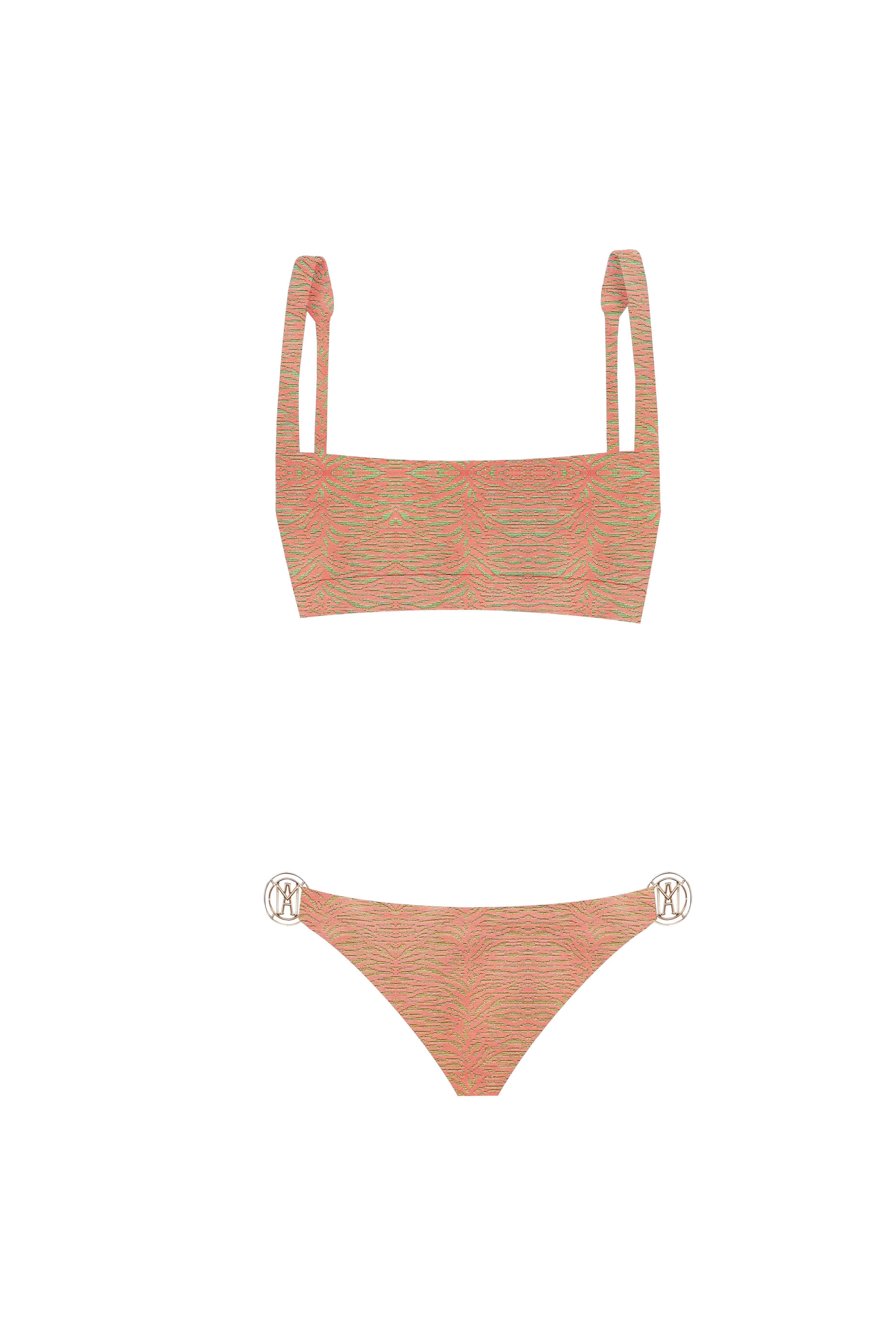 Ninette Somon Shiny Textured Bikini