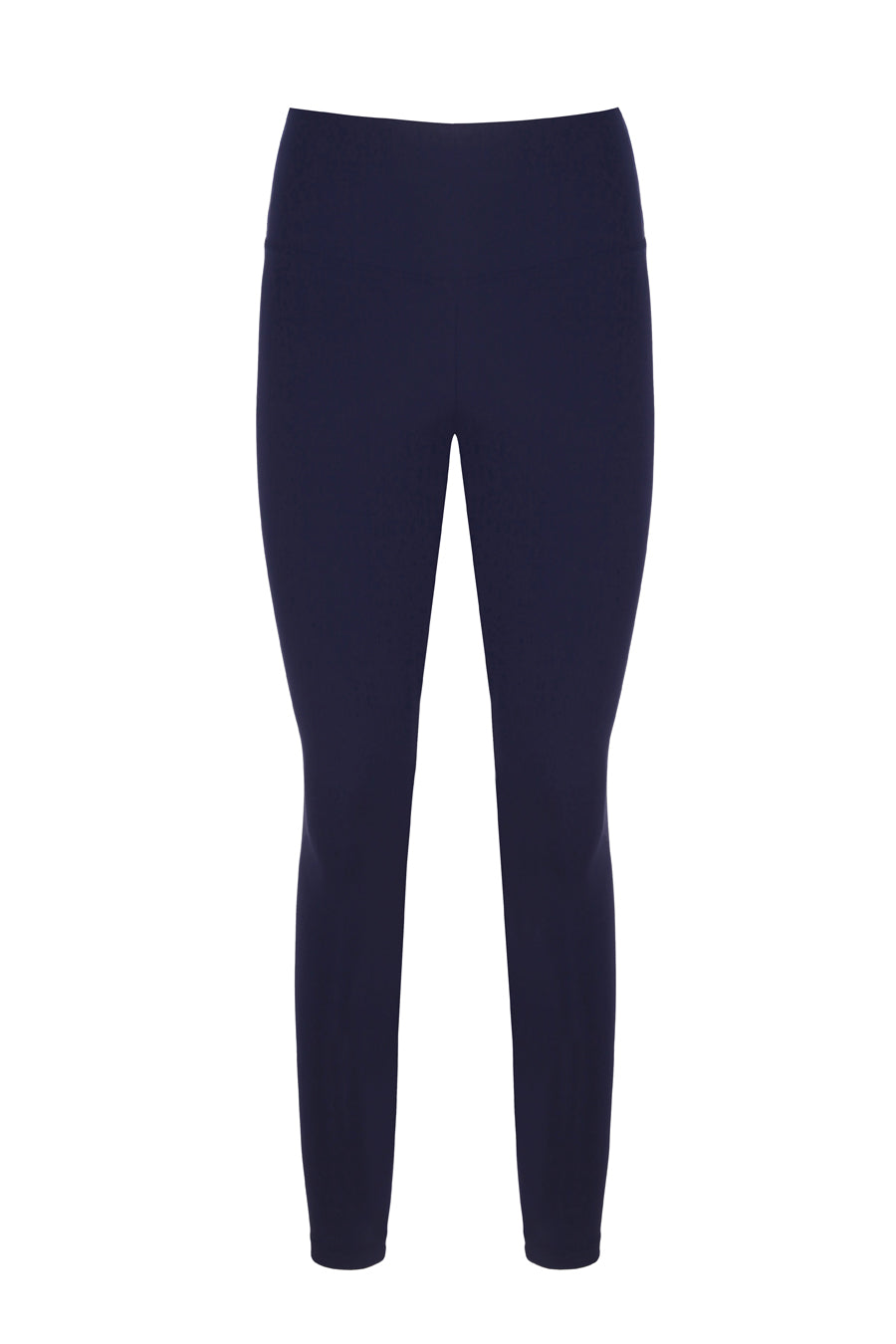 High Waist Basic Navy Blue Shaper Matt Leggings