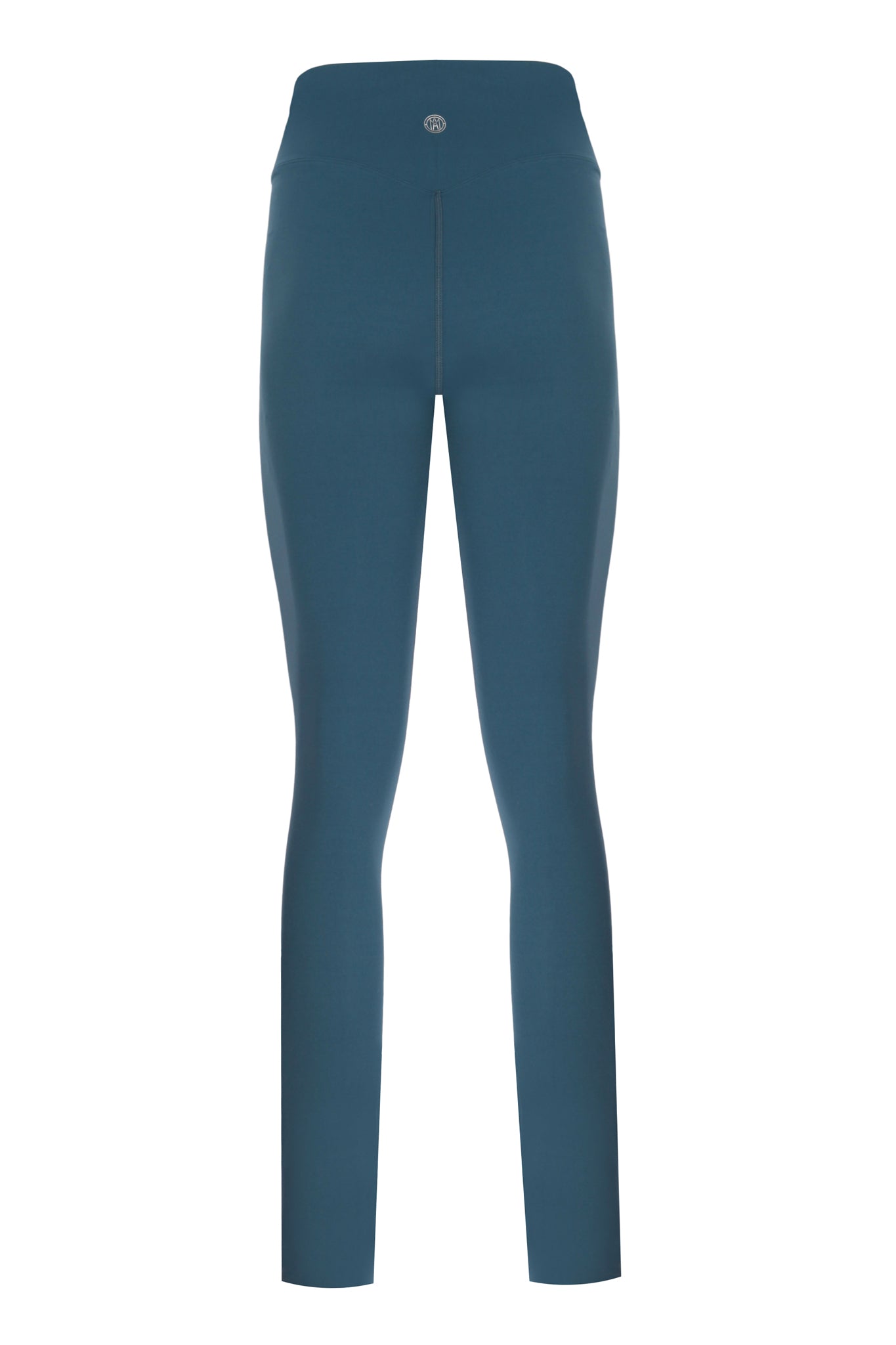 Zipper Ankle Shaper İndigo Blue Matt Leggings
