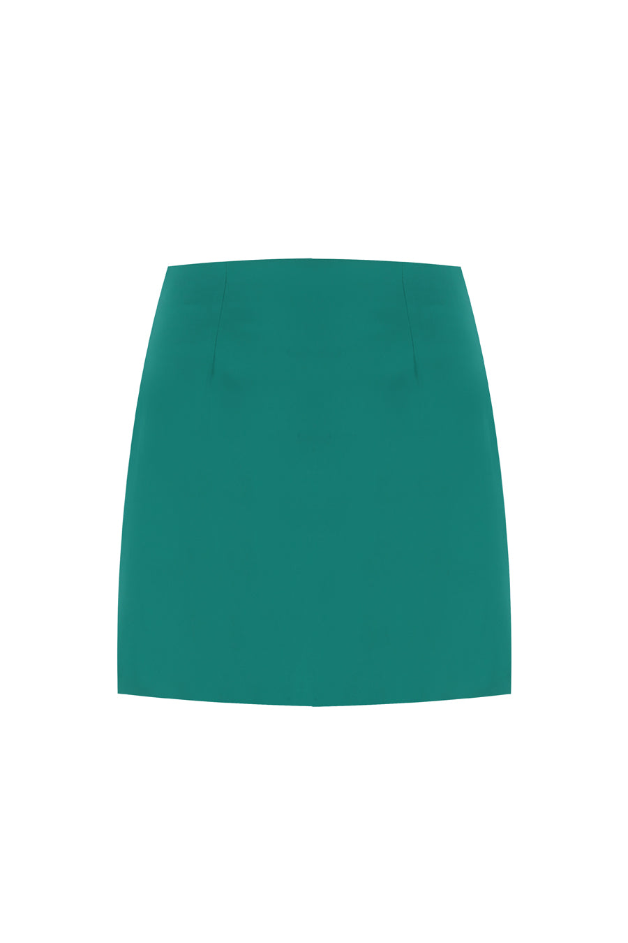 Court Mid-Rise Emerald Green Skirt
