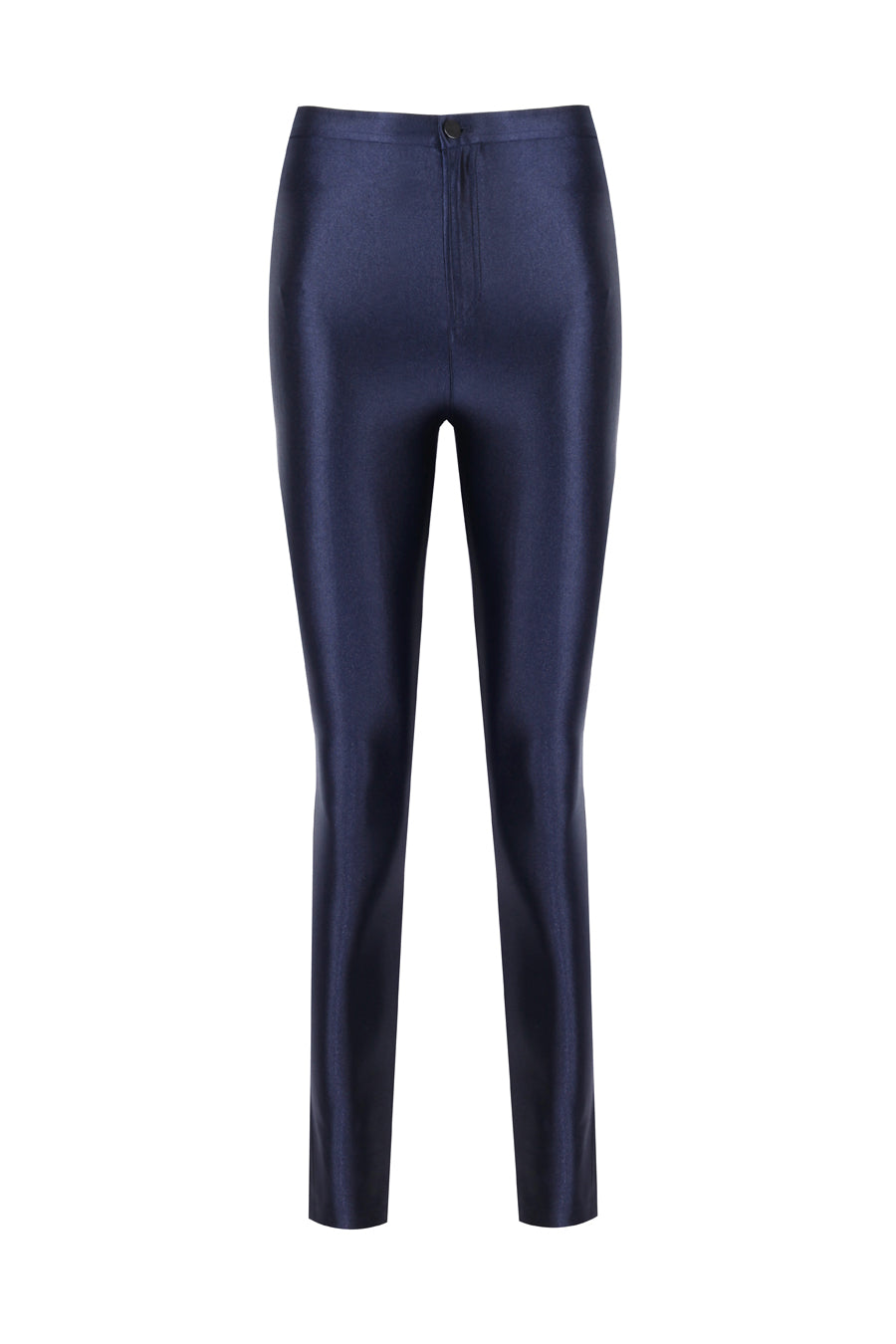 Cecile Navy Blue Shiny Pants