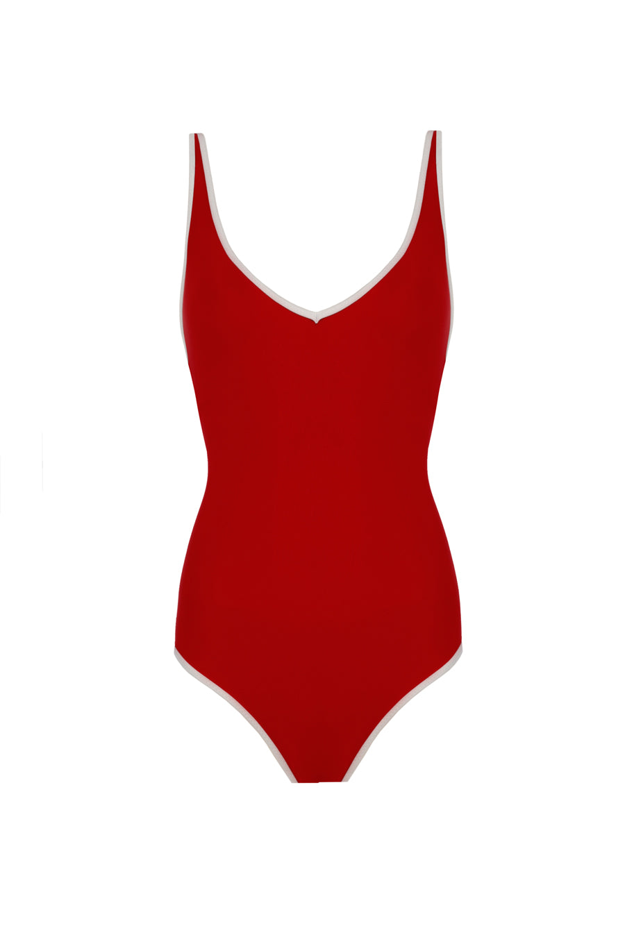 Nicole Red Swimsuit