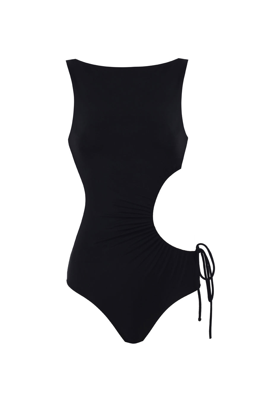 Vivienne Black Cutout Swimsuit
