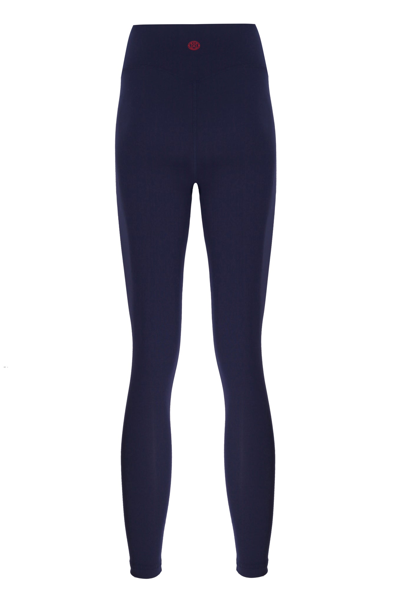 High Waist Lace up Navy Blue Shaper Matt Leggings